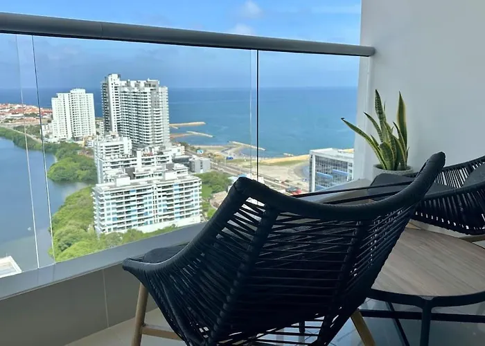 Luxury Apartment Cartagena Vista 26Th Floor